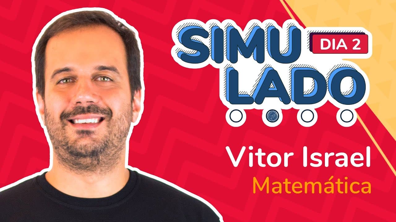Thumbnail: Resoluçao Simulado VI | Matemática II - parte III | Prof. Vitor Israel