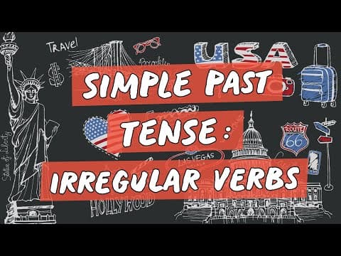 Thumbnail da aula: Simple Past Tense: Irregular Verbs - Brasil Escola