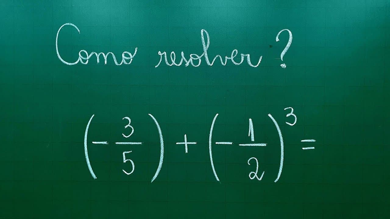 Thumbnail: EXPRESSÃO COM NÚMEROS RACIONAIS - Professora Angela Matemática