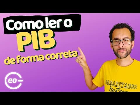 Thumbnail da aula: PIB: Como ler corretamente o seu crescimento | Atualidades 2021 |