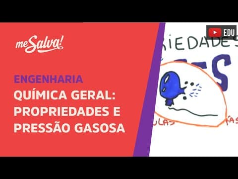Thumbnail da aula: Me Salva! ETGA01 - Propriedades e Pressão Gasosa - Química Geral
