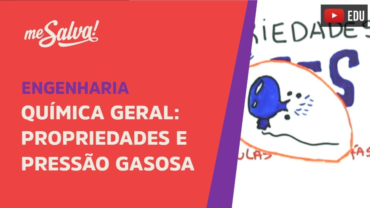 Thumbnail: Me Salva! ETGA01 - Propriedades e Pressão Gasosa - Química Geral