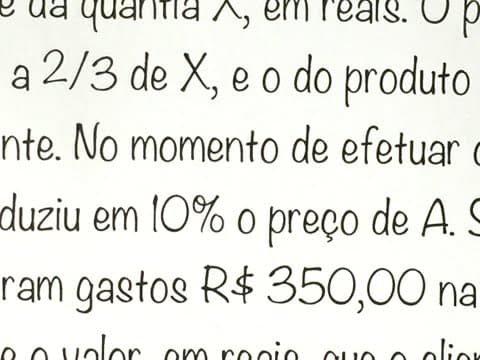 Thumbnail da aula: MFUNA | NMF EXTRA - UERJ 2011 - EQUACIONANDO um problema de porcentagem de preço