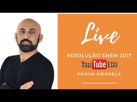 Thumbnail da aula: RESOLUÇÃO DA PROVA DE FÍSICA DO ENEM 2017