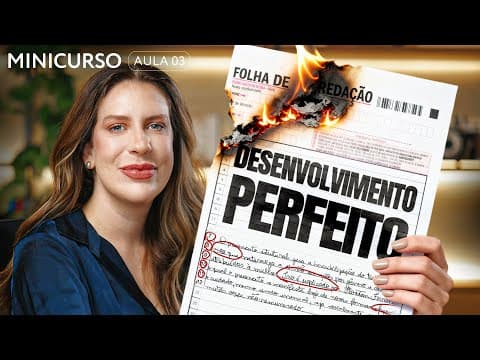 Thumbnail da aula: DESENVOLVIMENTO nota 1000 | Minicurso gratuito de redação AULA 03