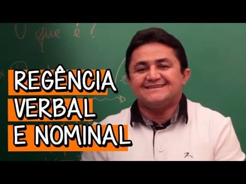 Thumbnail da aula: REGÊNCIA VERBAL E NOMINAL | PORTUGUÊS | DESCOMPLICA