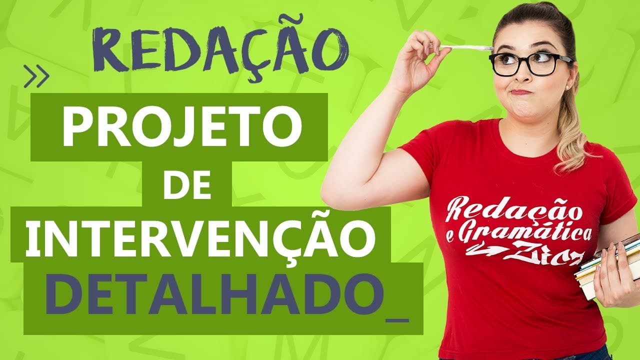 Thumbnail: COMO FAZER UMA PROPOSTA DE INTERVENÇÃO PERFEITA? - Profa. Pamba