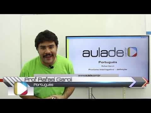 Thumbnail da aula: Português - Pronome Interrogativo: definição
