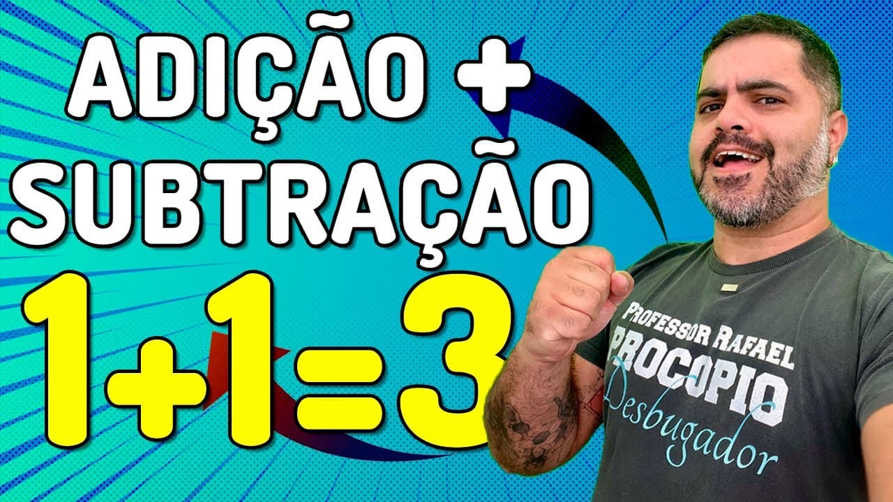 Thumbnail: 🟦 ADIÇÃO E SUBTRAÇÃO | Matemática do Zero | Aula 1