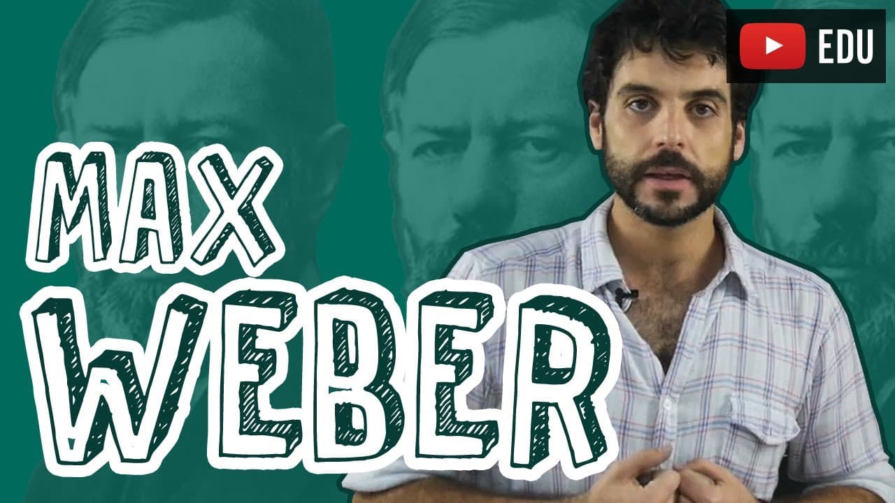 Thumbnail: Aula Sociologia - Quem é Max Weber?  - STOODI