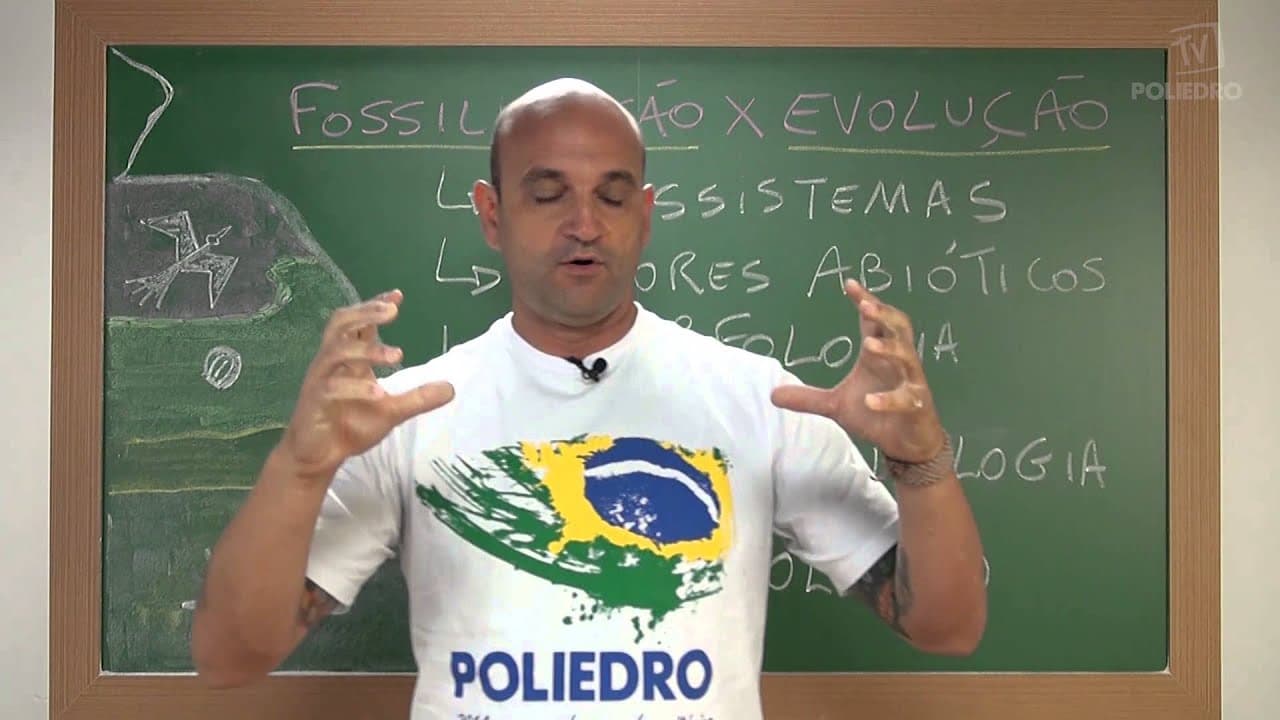 Thumbnail: Videoaulas Poliedro | Enem | Fossilização X Evolução