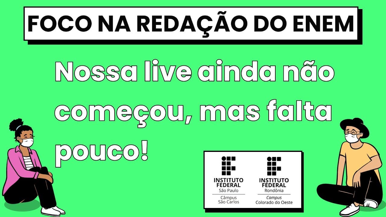 Thumbnail: Foco na Redação do ENEM