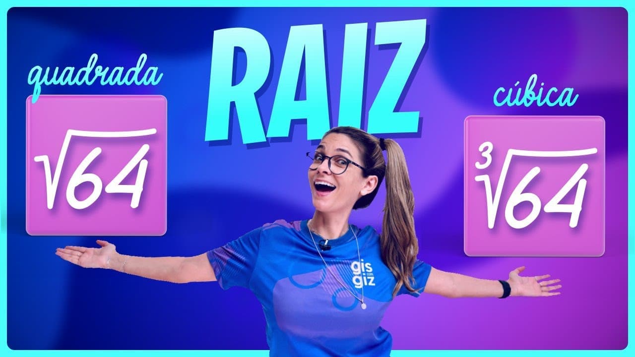 Thumbnail: RAIZ QUADRADA E RAIZ CÚBICA - RESUMÃO