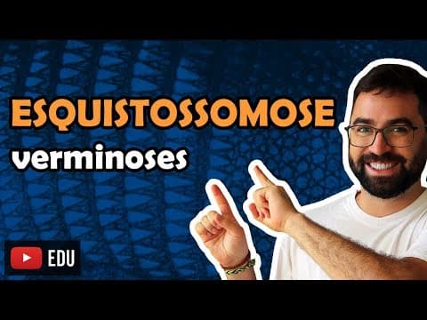 Thumbnail da aula: Esquistossomose (Verminoses) - Aula 12 - Módulo VI: Zoologia | Prof. Guilherme