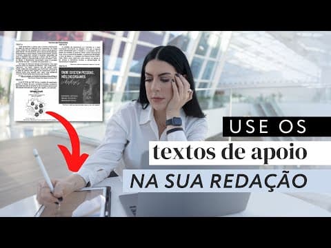 Thumbnail da aula: COMO USAR DADOS DA PROPOSTA NA SUA REDAÇÃO DO ENEM