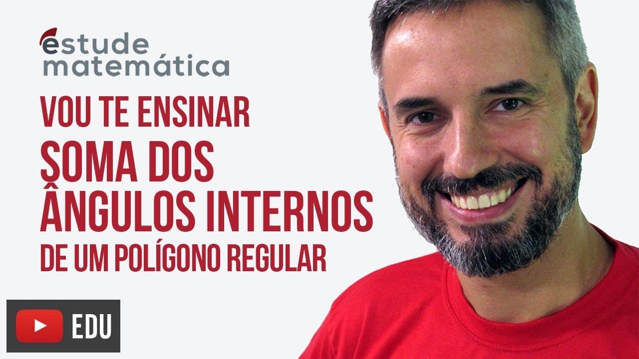 Thumbnail: Soma dos ângulos internos de um polígono regular [Geometria Plana: aula 8] – Vou te ensinar 79