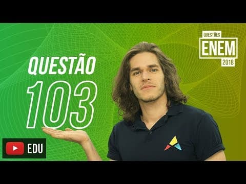 Thumbnail da aula: ENEM 2018 | Pressão hidrostática | Questão 103 (caderno amarelo)