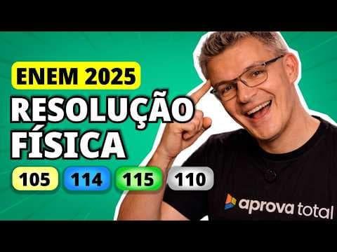 Thumbnail da aula: ENEM 2025 FÍSICA – Questão 105 | A tirinha ilustra um processo físico em que uma onda sonora