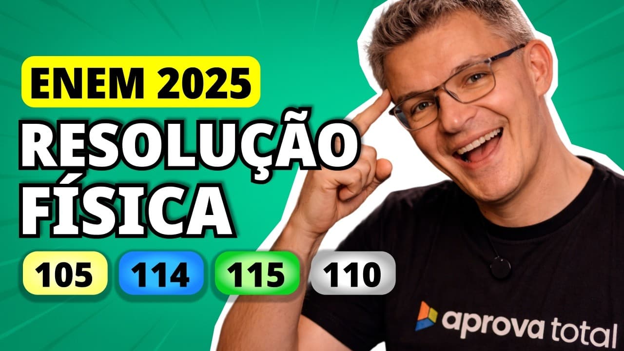Thumbnail: ENEM 2025 FÍSICA – Questão 105 | A tirinha ilustra um processo físico em que uma onda sonora