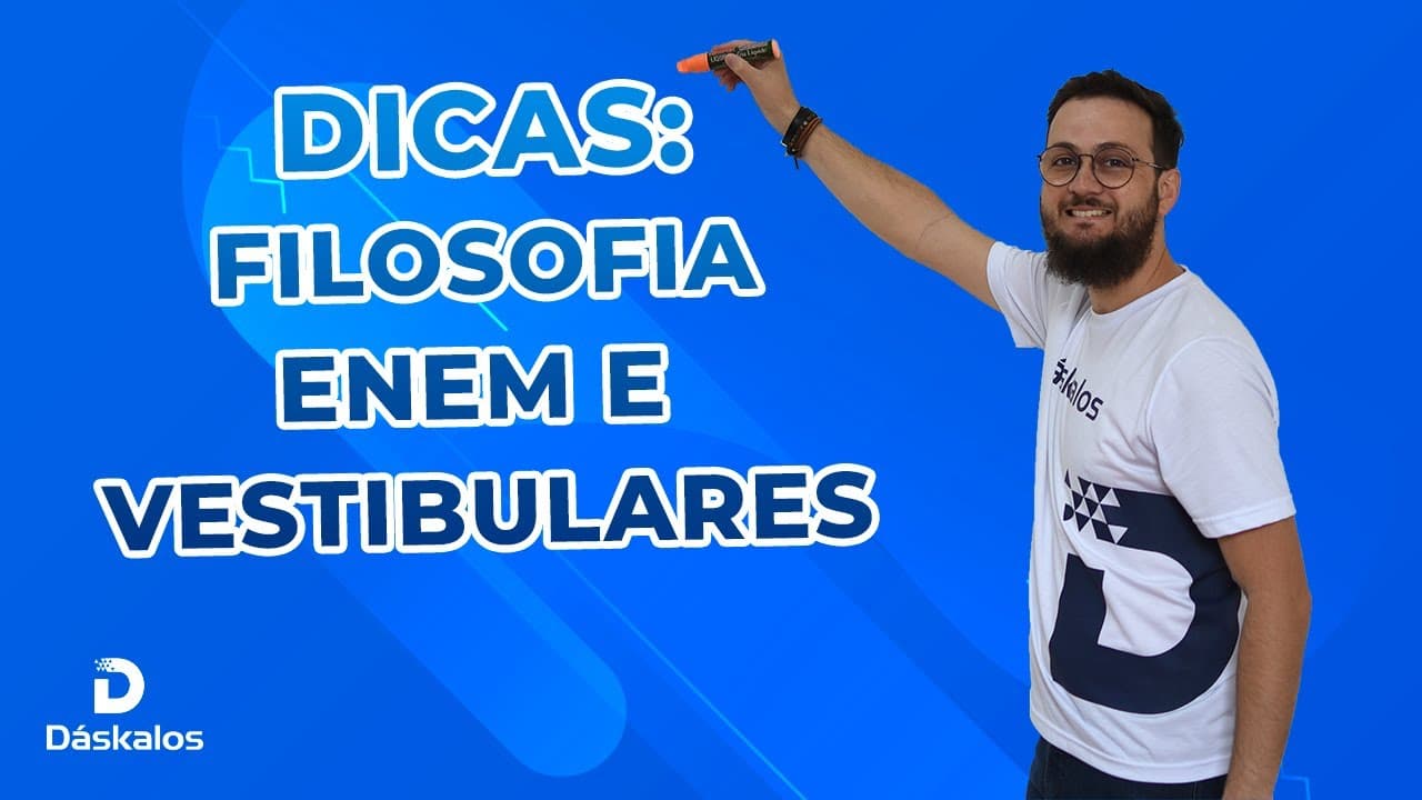 Thumbnail: DICAS FILOSOFIA ENEM E VESTIBULARES