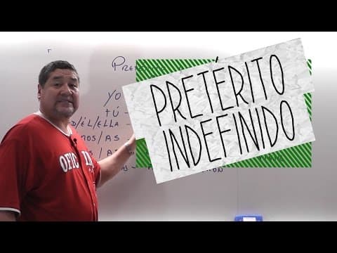 Thumbnail da aula: Pretérito Indefinido (Espanhol) Oficina do Estudante
