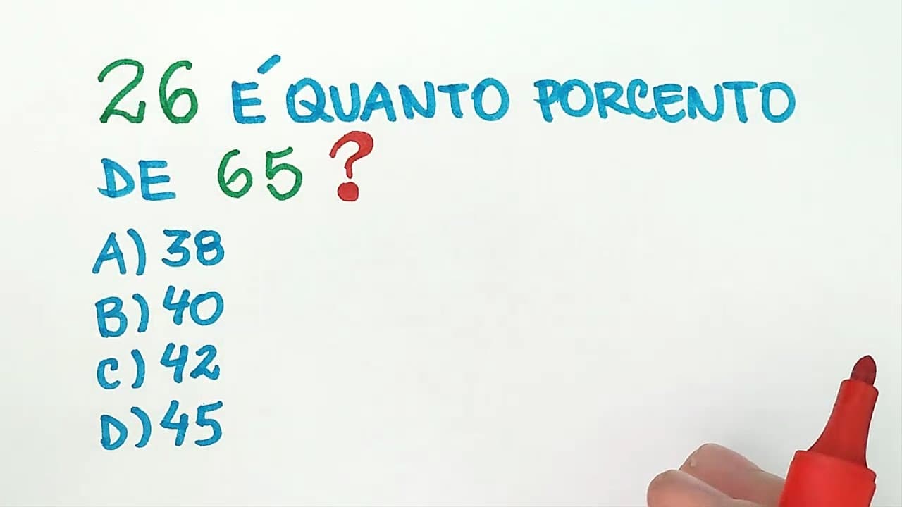 Thumbnail: 🔥 HELP MATEMÁTICA BÁSICA | Porcentagem Fácil