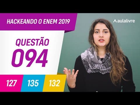 Thumbnail da aula: Enem 2019 | Física: Dualidade da luz | Questão 94 (cinza)