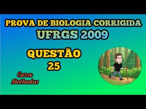 Thumbnail da aula: 25 de 2009 da prova de biologia da UFRGS -  Estamos comemorando os 200 anos do nascimento de Darwin