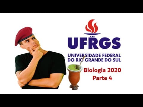 Thumbnail da aula: Correção UFRGS 2020 - parte 4 - Professor Gustavo Schmidt