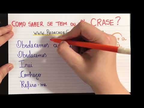 Thumbnail da aula: COMO SABER SE TEM OU NÃO CRASE? DICA RÁPIDA com PROFA. PAMBA
