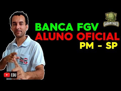Thumbnail da aula: Aluno Oficial PM SP 2023 | Barro Branco | Geografia |