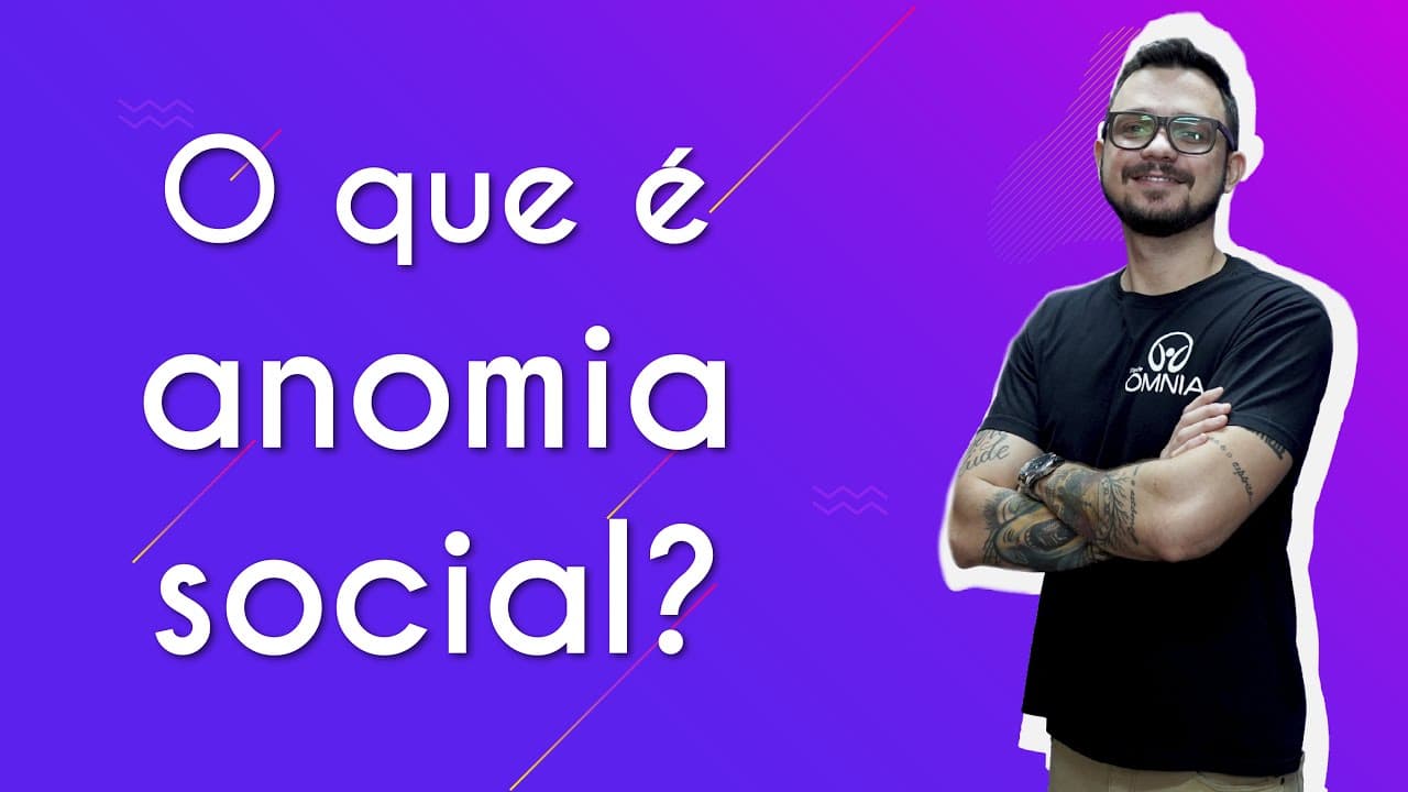Thumbnail: O que é anomia social? - Brasil Escola