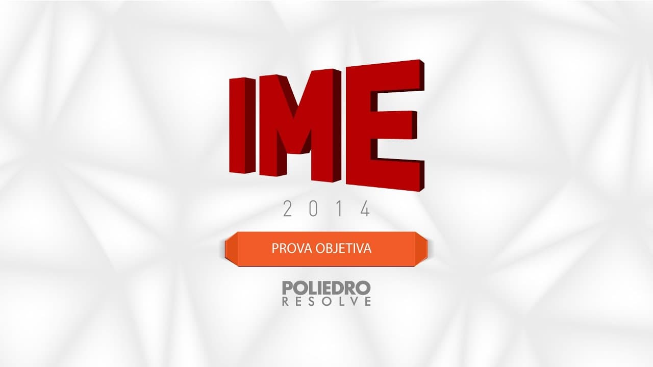 Thumbnail: IME 2015 - Prova Objetiva