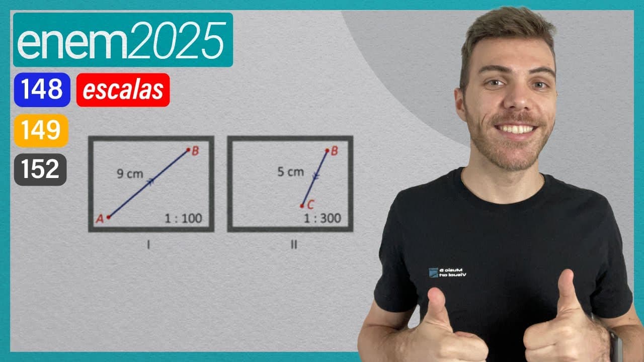 Thumbnail: ENEM 2025 - O controle remoto de um carrinho de brinquedo vem equipado com uma tela que ajusta