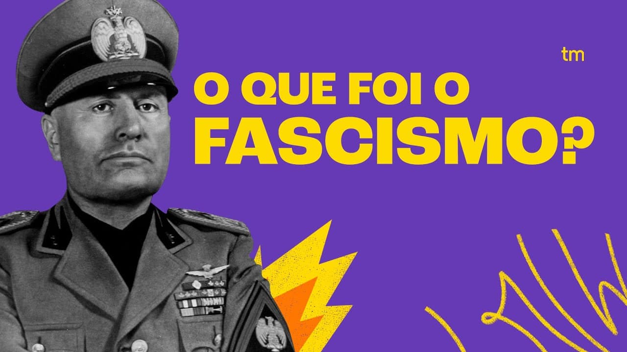 Thumbnail: O que foi o FASCISMO? Resumo Toda Matéria