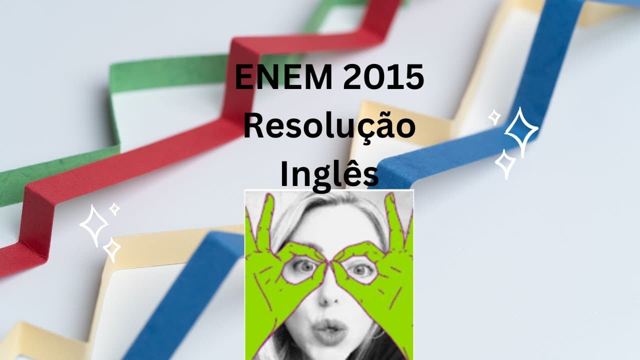 Thumbnail: ENEM 2015 INGLES