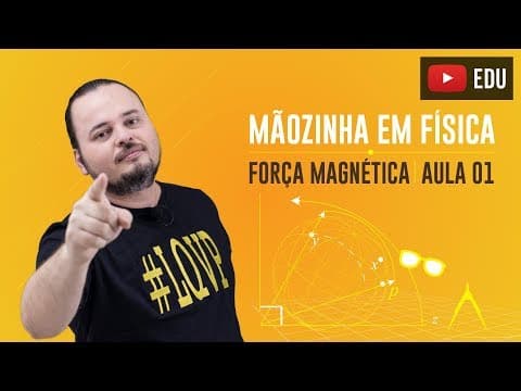 Thumbnail da aula: Regra da Mão direita | tapa | Força Magnética | Mini curso AULA 01