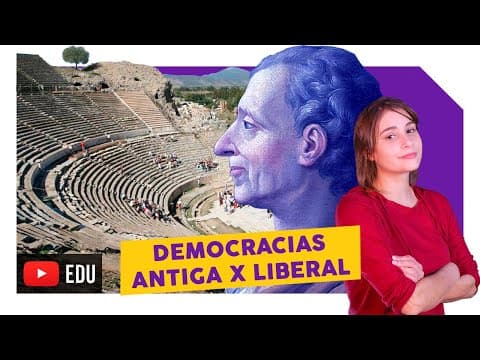Thumbnail da aula: Democracia Antiga x Democracia Liberal