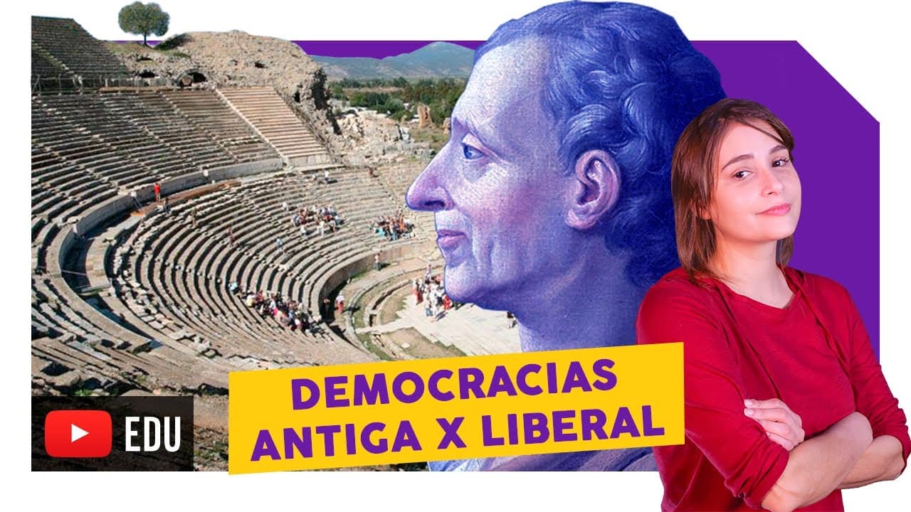 Thumbnail: Democracia Antiga x Democracia Liberal