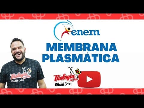 Thumbnail da aula: MEMBRANA PLASMÁTICA - LIVE +30MIN DE BIO - QUESTÕES