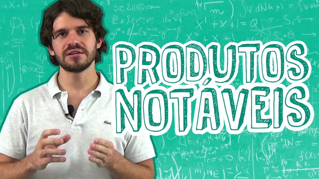 Thumbnail: Aula Matemática - Fatoração Algébrica - Produtos Notáveis - STOODI