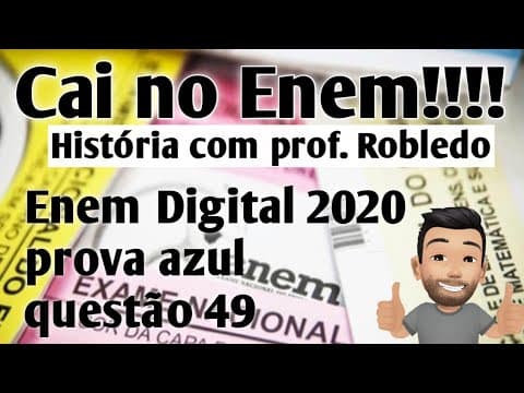 Thumbnail da aula: Enem digital - Primeiro Reinado e Período Regencial
