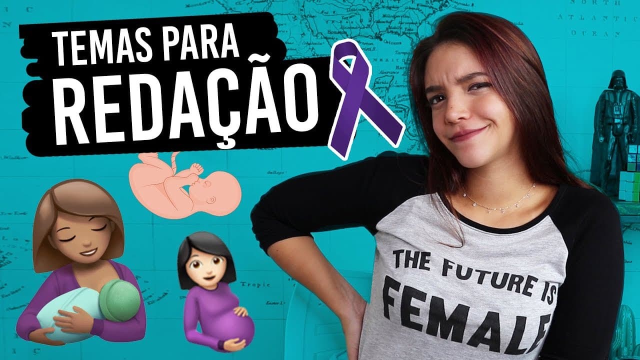Thumbnail: TRETAS E MULHERES - TEMAS PARA A REDAÇÃO DO ENEM! (Débora Aladim)