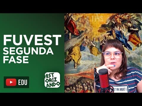 Thumbnail da aula: REVISÃO FUVEST COM QUESTÃO parte 3 | SEGUNDA FASE #fuvest2022  #fuvest2023 #fuvest #vestibular