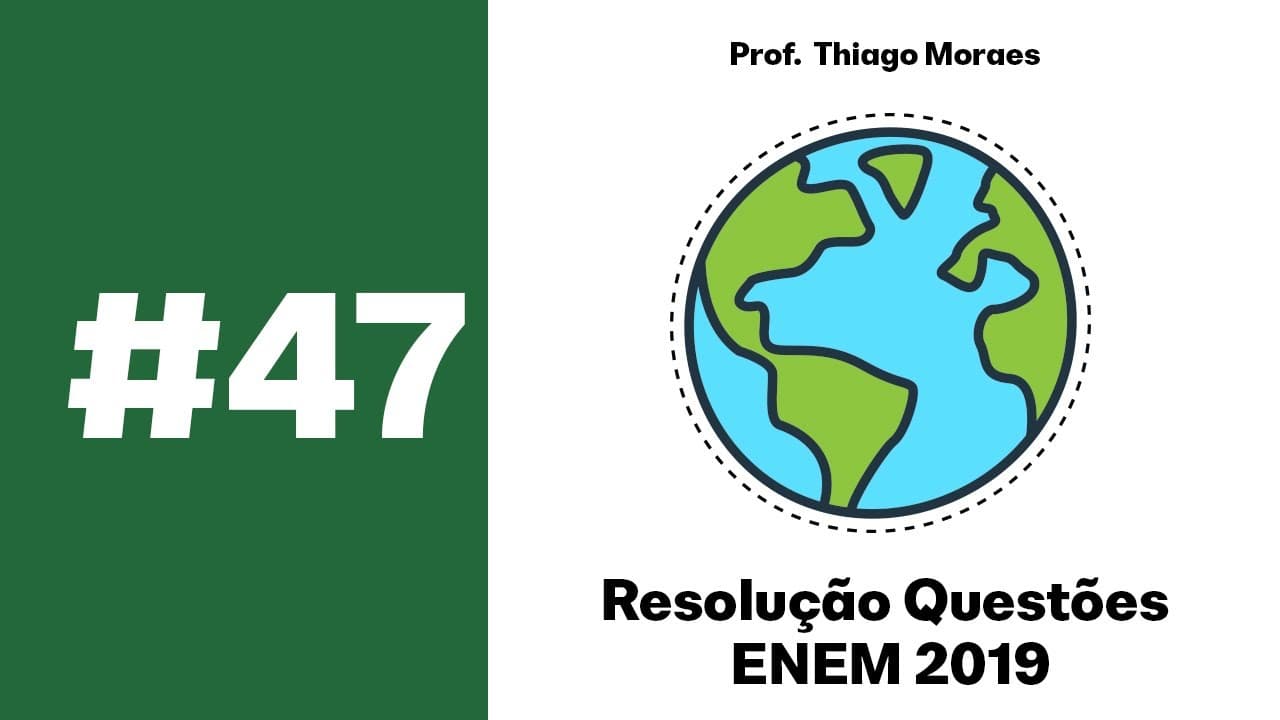 Thumbnail: ENEM 2019: A geração de imagens por meio da tecnologia ilustrada depende da variação do(a)