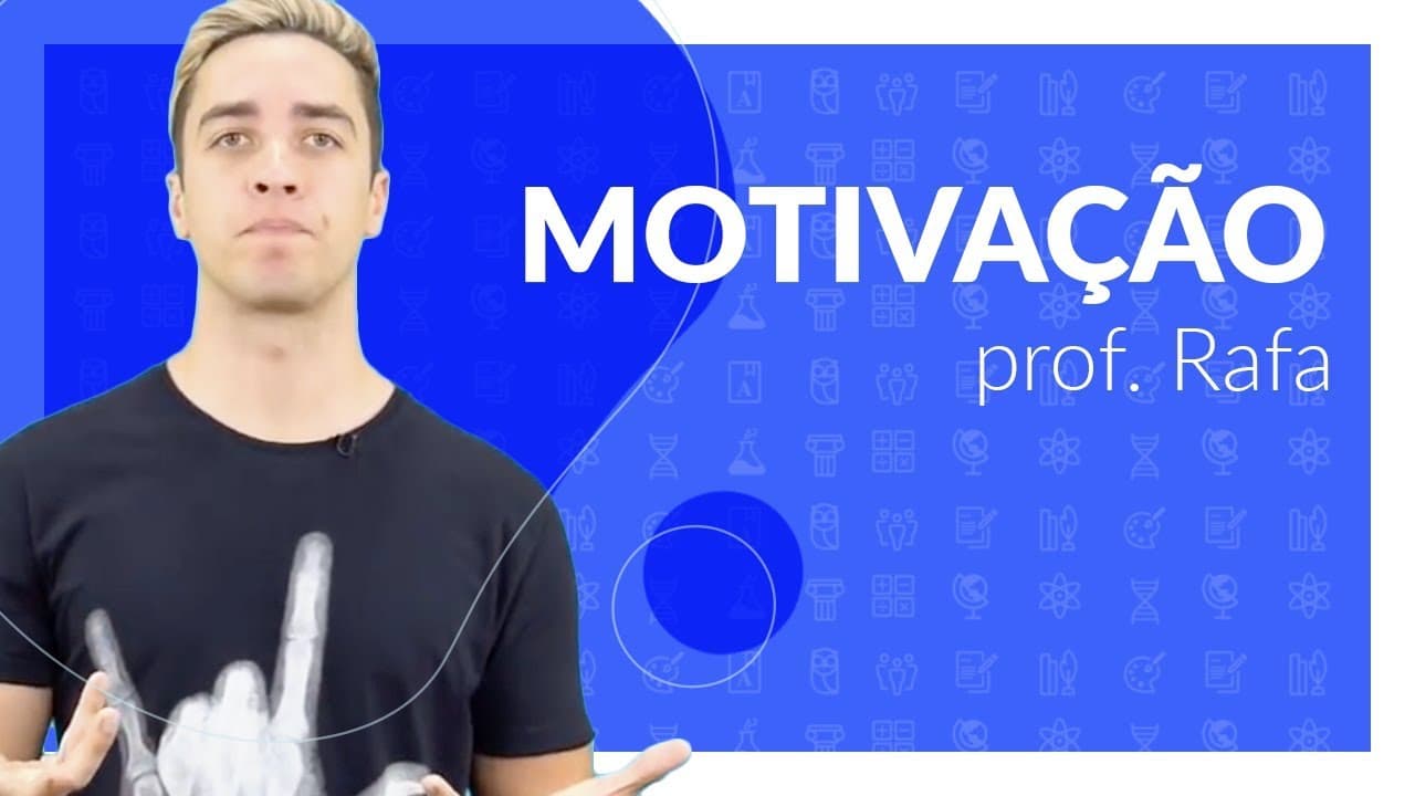 Thumbnail: MOTIVAÇÃO: COMO DEFINIR SEU OBJETIVO DE ESTUDO?