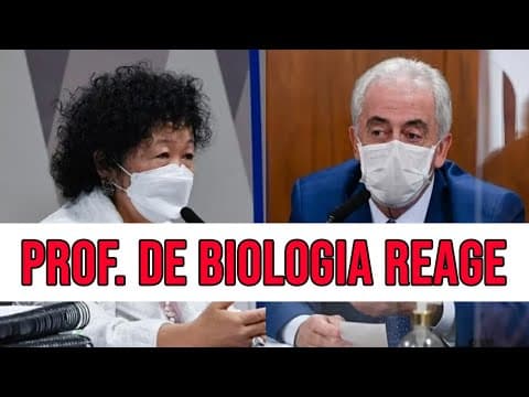 Thumbnail da aula: Qual é a diferença entre vírus e protozoário? [😬 React da CPI da Covid] | Prof. Guilherme
