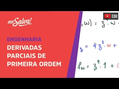 Thumbnail da aula: Me Salva! EXDEP01 - Derivadas Parciais de Primeira Ordem - Cálculo II