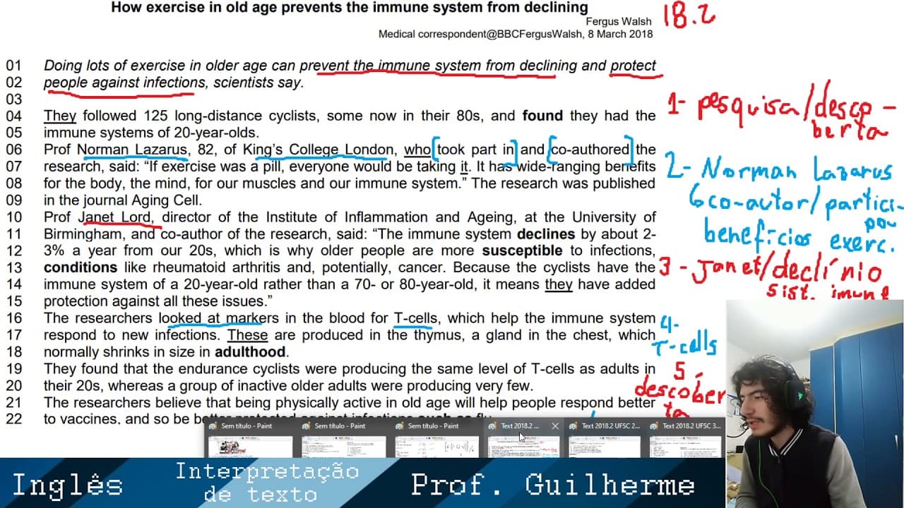 Thumbnail: Interpretação Textual - Inglês - UFSC 2018.2