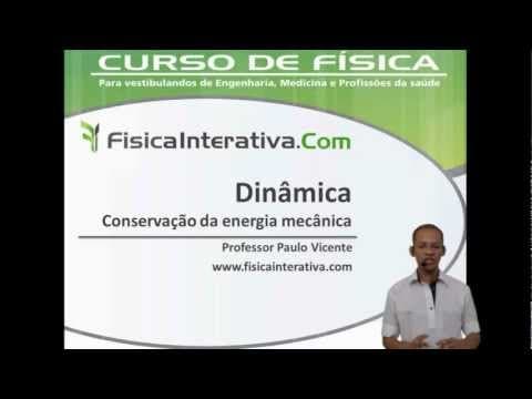 Thumbnail da aula: Conservação da energia mecânica - Video aula